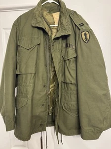 VTG US ARMY M-65 Field Jacket Coat Cold Weather Mans Vietnam 60s 1960s - Picture 1 of 5