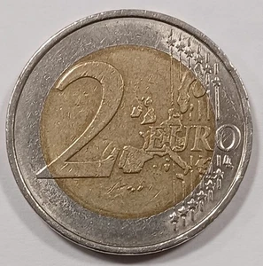 2002 Germany 2 Euro Coin Circulated Edge Lettering  - Picture 1 of 5