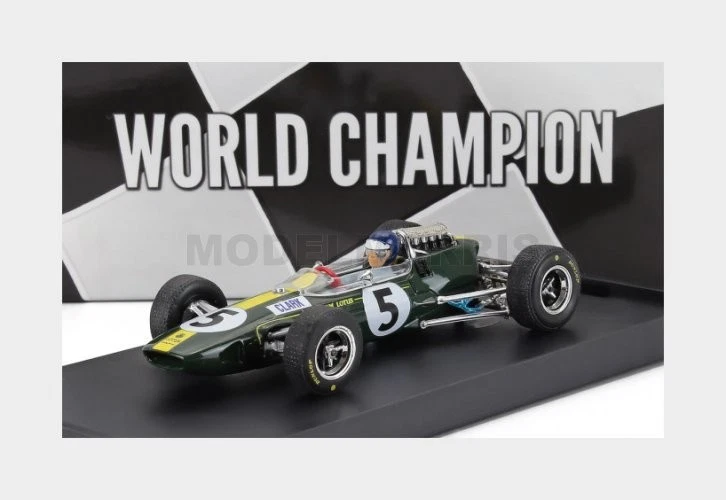 BRUMM R590-CH-UPD-2025 LOTUS - F1 33 N 5 WORLD CHAMPION WINNER BRITISH GP 1965 J