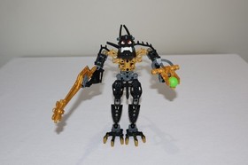 LEGO BIONICLE PIRAKA # 8900 REIDAK COMPLETE BUILD w/  1 ZAMOR SPHERE 2006