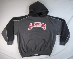 Cheech & Chong Backwoods Hoodie Mens Size 4XL Pullover Kangaroo Pocket Charcoal - Picture 1 of 9
