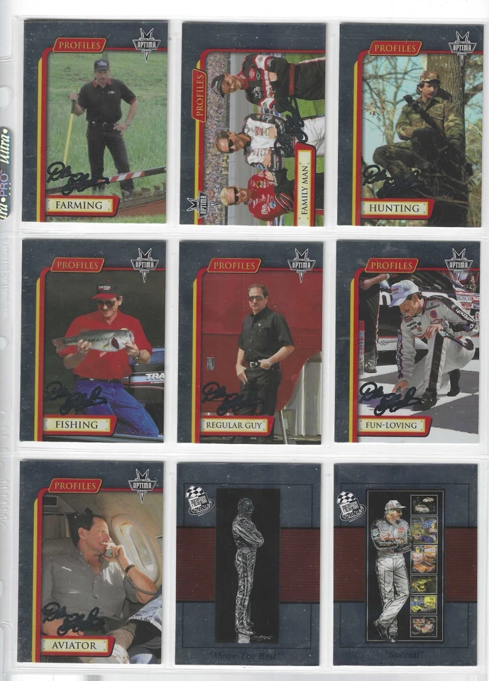 *2001-03 Press Pass DALE EARNHARDT #DE89-Sam Bass-Checklist-ONE CARD ONLY!* - Image 1 of 4