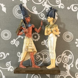 Ancient Egyptian Pharaoh / God Osiris Statue Figure 8.5in Tall READ - Picture 1 of 10