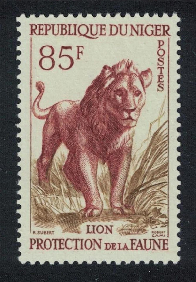 Niger Lion 85f 1960 MNH SG#111 MI#11 — 第 1/1 张图片