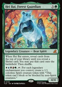 x1 Hei Bai, Forest Guardian M MTG Avatar: The Last Airbender: Eternal M/NM, Engl - Picture 1 of 1