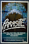 PARASITE Original 1982 Australian One Sheet Horror Movie Poster Demi Moore