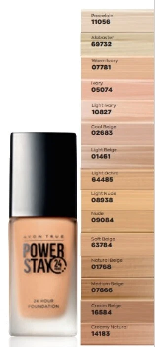 (1L/666,33€) AVON POWER STAY 24-Stunden-Foundation - Bild 1 von 1