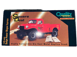 Square Deal 1:30 Scale Dodge Power Wagon Brush Unit Great Condition  Rare !