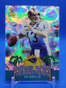 2002 Pacific Crown Royale Pro Bowl Honors Kurt Warner #18 HOF - Picture 1 of 4