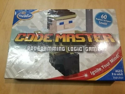 ThinkFun Code Master Programming Logic Game, 60 Levels, New Sealed, Ships Free - Image 1 of 4