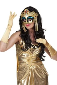 Venezianische Maske Cleopatra Ägyptische Maske  Pharaonenmaske Faschingsmaske - Bild 1 von 2