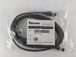 Intermec 226-340-004 V-Dock power cable with Ferrite Rohs Free Ship - Foto 1 di 4