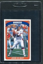 1990 Panini Stickers John Elway #53 Broncos Mint