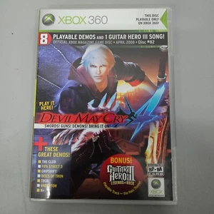 XBOX 360 Magazine Demo Disc #82 Devil May Cry 4 - April 2008 - 8 Playable Demos - Picture 1 of 3
