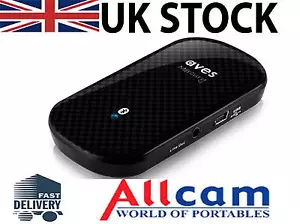 Aves Mercury Bluetooth Wireless Stereo Audio Receiver w/ 3.5mm Jack For Speakers - Picture 1 of 2