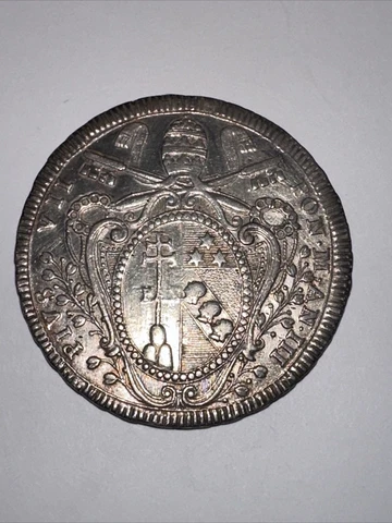 PAPAL STATES 1802 SCUDO PIUS VII BEAUTIFUL COIN XF-AU Cover