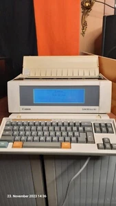 Canon Star Writer V023 tragbare elektronische Schreibmaschine/ Typewriter, USA - Bild 1 von 22
