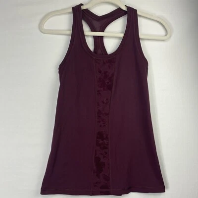 Lululemon  Racerback Tank Size Medium Plum Purple No Size Dot See Size Chart - Image 1 of 4