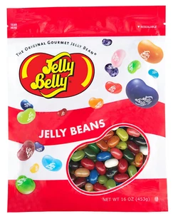 Jelly Belly Fruit Bowl 16 Flavors Jelly Beans - 1 Pound (16 Ounces) Resealable B - Picture 1 of 7