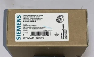 1 Stück Neu 3RV2021 4DA10 Originalverpackt 3RV2021-4DA10 SIEMENS Schutzschalter Schnelle Lieferung - Bild 1 von 3