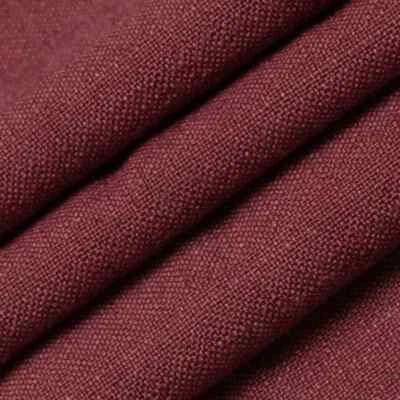 Brinkley Wine Red Linen Look Textured Upholstery Fabric by the Yard - Image 1 of 2