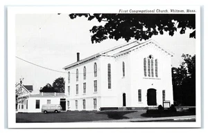 AK First Congregational Church, Whitman MA Litho E2 - Bild 1 von 2