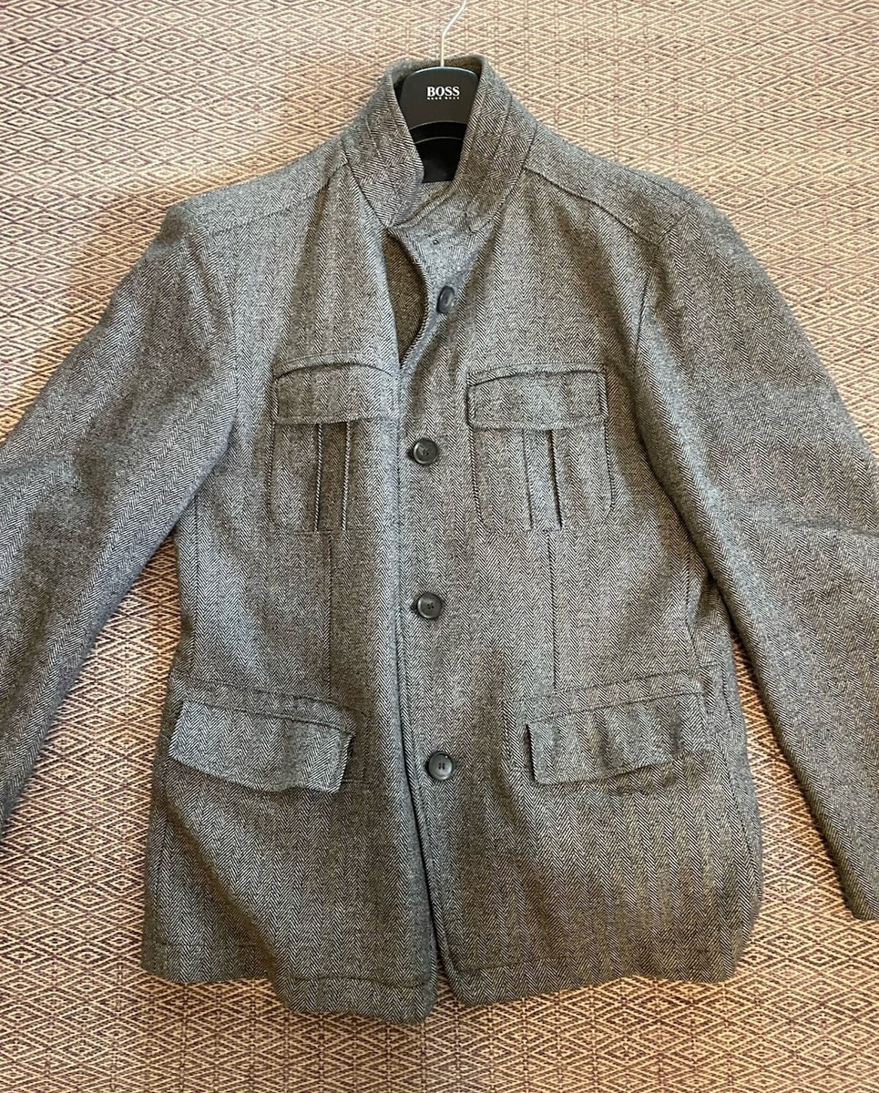 HUGO BOSS Herringbone Coats, Jackets & Vests for Men for Sale 