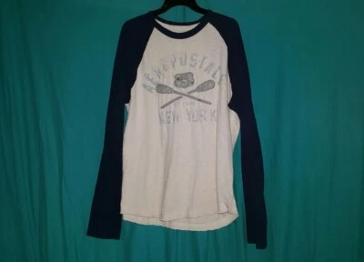 Camisa de béisbol Aeropostale manga larga equipo de equipo NUEVA YORK talla XL extra grande Foto 1 de 3