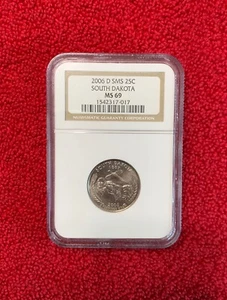 2006-D United States South Carolina SMS State Quarter NGC MS 69 - Picture 1 of 2