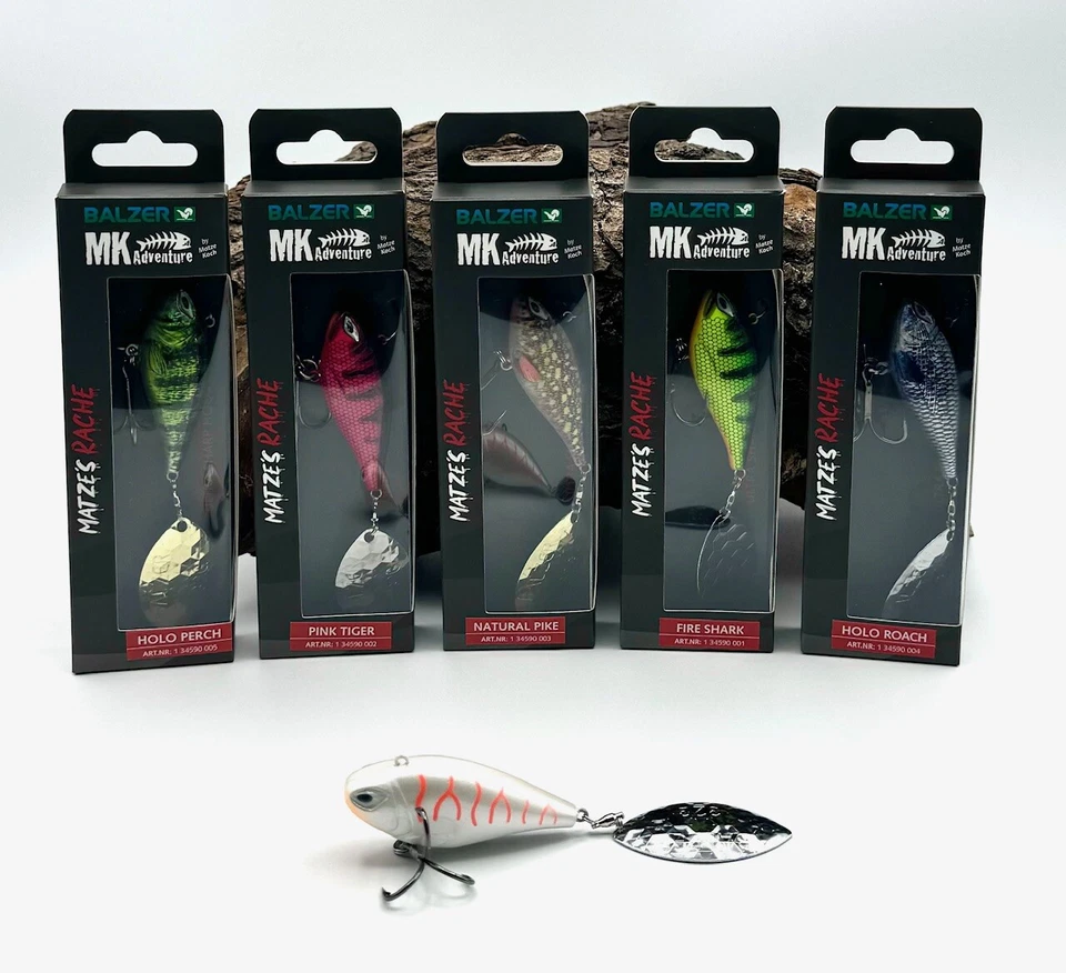 Balzer Matze Koch Adventure Jig Spinner 32g Matze's Rache 6 Farben Spinner MK - Bild 1 von 1