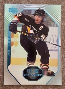 JAROMIR JAGR 1999-00 UPPER DECK ICE GALLERY HOCKEY CARD #IG-1 PENGUINS - Bild 1 von 1