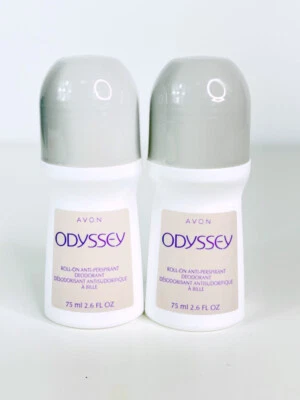 Avon Odyssey антиперспирант дезодорант роллер - 2 упаковки 2,6 жидк. унц каждый - Изображение 1 из 2