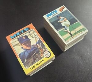 Lot Vintage Baseball Cards New York Mets Stars Tom Seaver Tug McGraw Koosman +