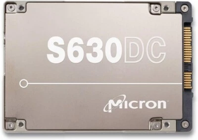 Micron 800GB S630DC 2.5" SAS 12Gb/S SSD MLC NAND. Enterprise-Hardened drive - Image 1 of 4