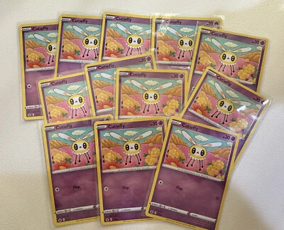 Pokemon 2022 Mcdonalds Cutiefly 11/15 Common Non Holo  - Image 1 of 3