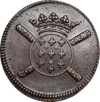 P8086 Rare France Siège Lille 10 sols Boufflers 1708 AU SUP -> Faire offre - Photo 1/2