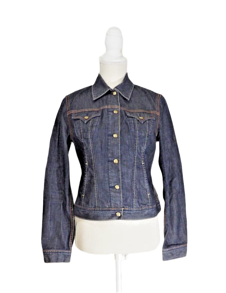 Chaqueta vaquera para niña Aged Lucky Brand manga larga 100 % algodón talla M Foto 1 de 4