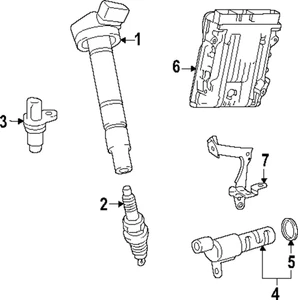 Genuine Toyota Spark Plug 90919-01295 - Picture 1 of 1