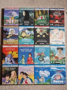Studio Ghibli UK Collectors Edition Blu-ray & DVD Collection Set x 16 OOP - Bild 1 von 18