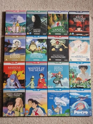 Studio Ghibli UK Collectors Edition Blu-ray & DVD Collection Set x 16 OOP - Bild 1 von 4