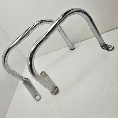1975-1979 Honda Gold Wing GL1000 LH & RH  Rear Engine Guard Bars Frame Sliders - Image 1 of 3