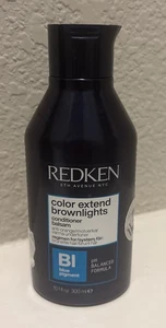 REDKEN - COLOR EXTEND Brownlights  - BI blue pigment - Conditioner - 10.1 oz - Picture 1 of 2