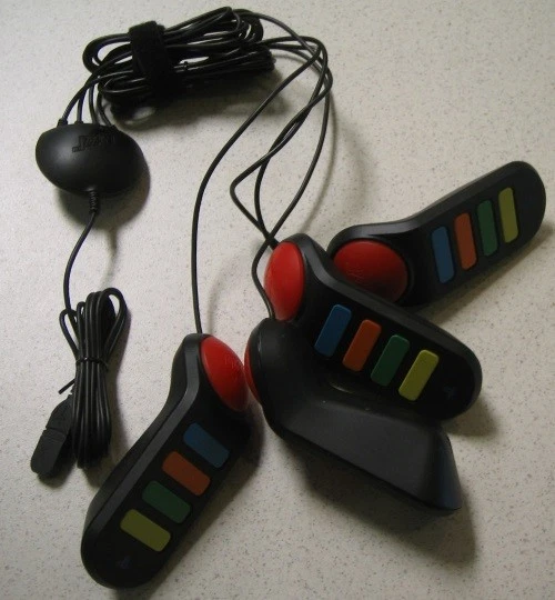 Set Of 4 Wired Buzzers For PlayStation 2 3 PS2 PS3 Very Good PlayStation 3 4E - Image 1 of 1
