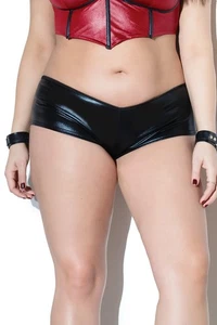 Coquette - 105 - Booty Short - BLACK - Picture 1 of 5