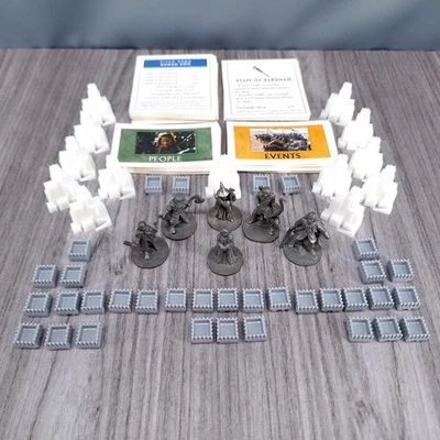 Lord Of The Rings Monopoly Board Game Parts Lot - Image 1 of 4