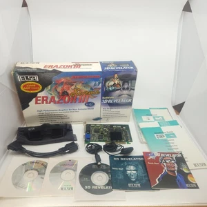 Raro ELSA ERAZOR III Extreme + Revelador 3D Completo con Gafas 3D + Todos los Discos - Imagen 1 de 24