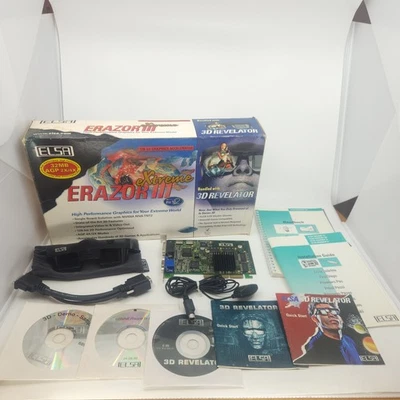 Rare ELSA ERAZOR III Extreme + 3D Revelator Complete With 3D Glasses + All Discs - Image 1 of 4