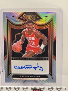 2024 Select #SC-MUR Calvin Murphy Selection Committee Auto Silver Prizm Rockets - Picture 1 of 2