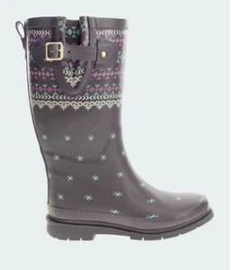 Western Chief Women's Waterproof Mid Rain Boot Prim Petals - Picture 1 of 7