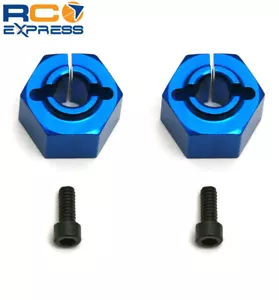 Rueda de sujeción de aluminio Associated hexagonal 12 mm trasera SC10 (2) ASC9892 - Imagen 1 de 1